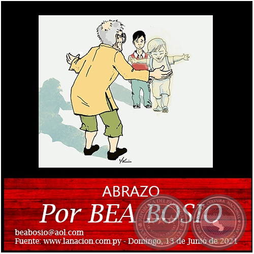 ABRAZO - Por BEA BOSIO - Domingo, 20 de Junio de 2021
